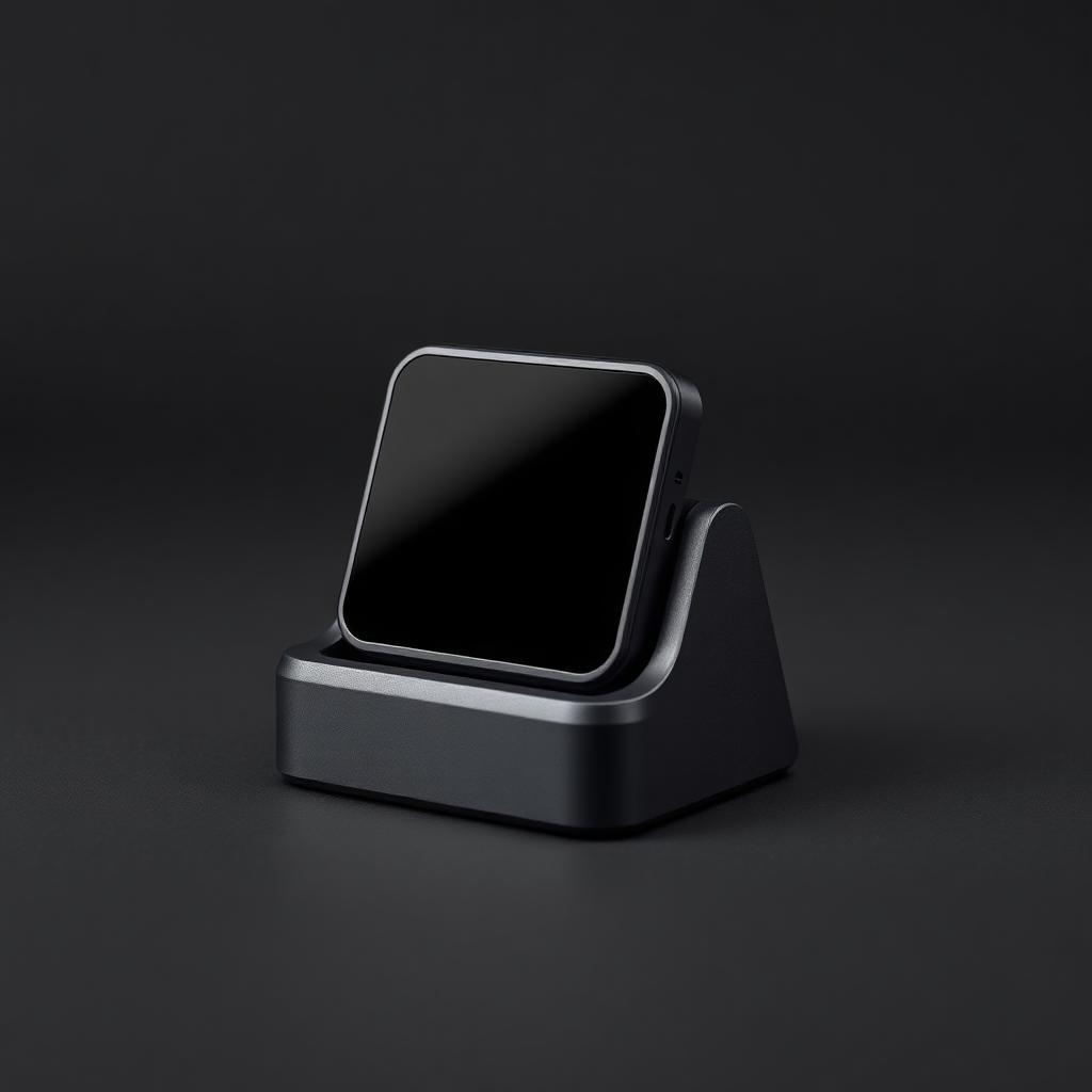 Launch Monitor Alignment Dock — 3D-printed indoor golf accessory